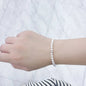 Round Pearl 18k White Gold Bracelet